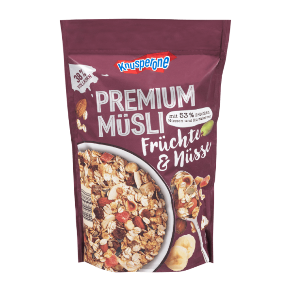 Knusperone Premium Knusper Müsli - dispix - der discounter-preis-index